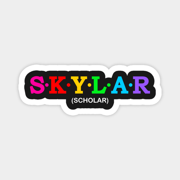 Skylar - Scholar. Magnet by Koolstudio