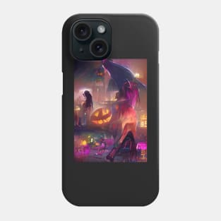 SURREAL HALLOWEEN IN BROOKLYN Phone Case