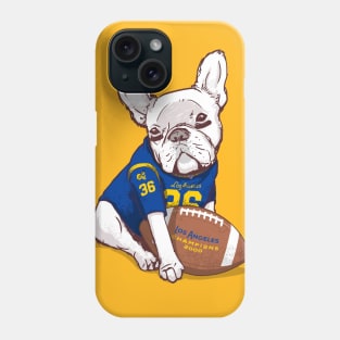 Los Angeles Football Bulldog T-Shirt Phone Case