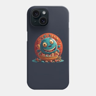 Crazy candy monster Phone Case