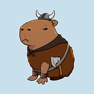 Capybara Viking Costume T-Shirt