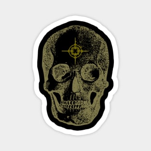 Skull Cross Target Magnet