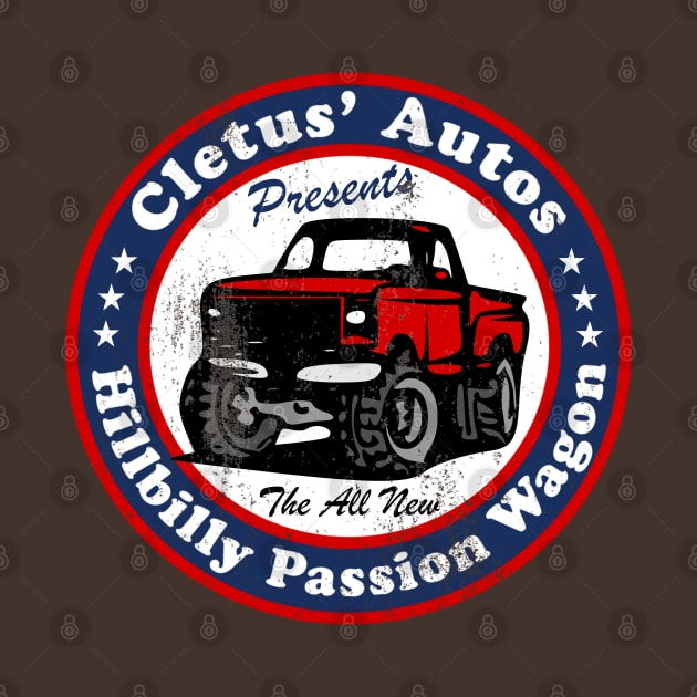 Funny Off Road 4X4 Driver - Cletus' Autos by TCP