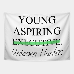 Young Aspiring Unicorn Hunter Tapestry