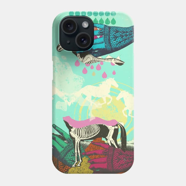 GHOST HORSE Phone Case by Showdeer