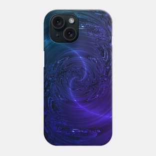 Marble Space Abstract Ombre Swirl Phone Case