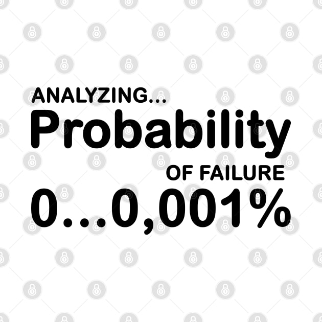 Analyzing peobabilty of failure... by Fashioned by You, Created by Me A.zed