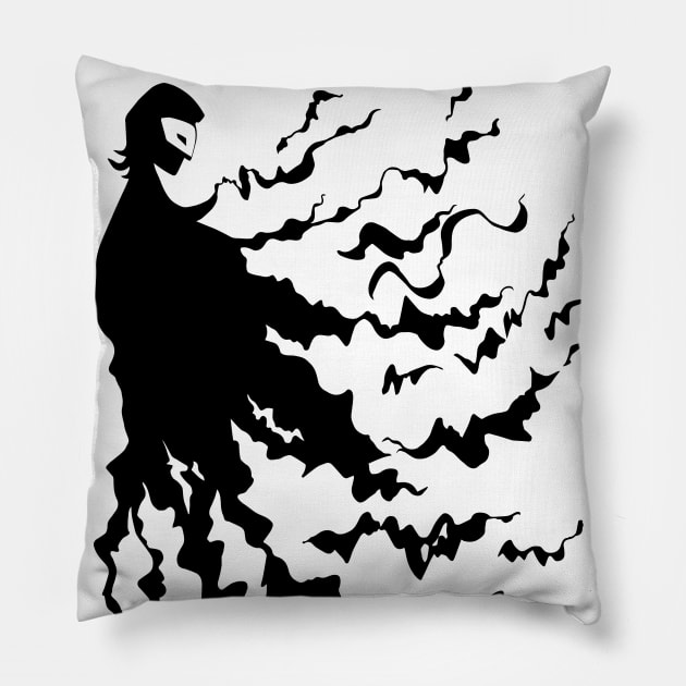 Phantom of the Opera Pillow by CrisArroyo