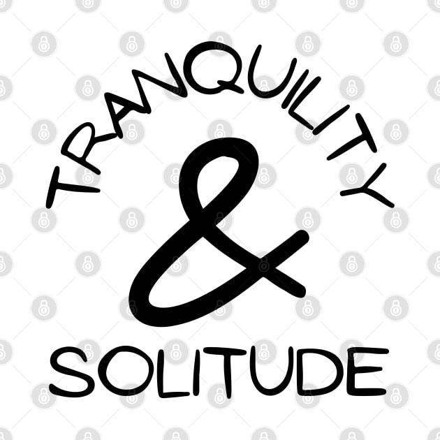 Tranquility And Solitude by Claudia Williams Apparel