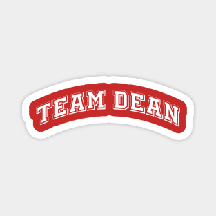 Team Dean 2 Magnet