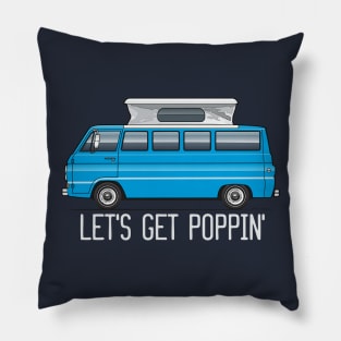 let's get poppin' Pillow