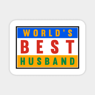 World's Best Husband Magnet