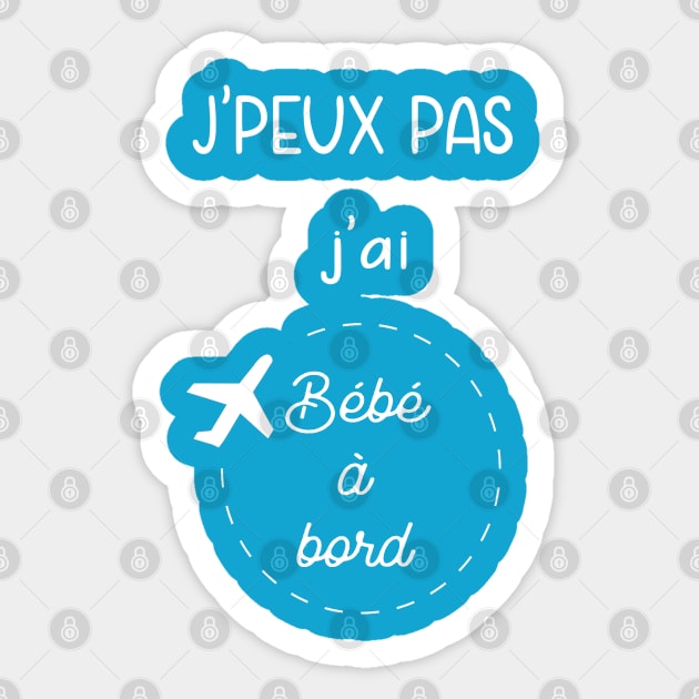 Sticker Bébé à bord