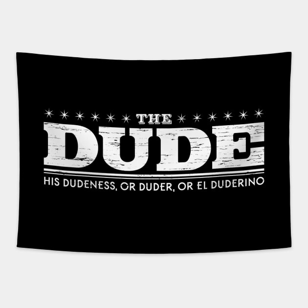 The Dude Tapestry by dustbrain