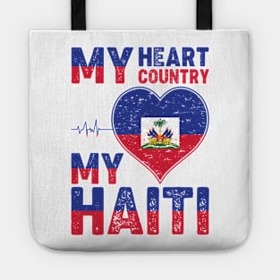 Happy Haitian Flag Day Celebration Haiti Love Tote