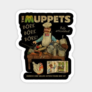 VINTAGE - Swedish Chef Action figure Magnet