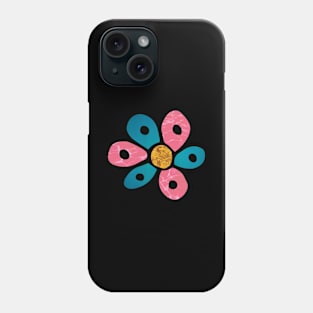 Flower with Gold Phone Case