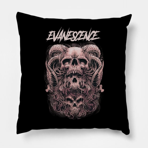 AMY LEE BAND Pillow by Sticker Castle