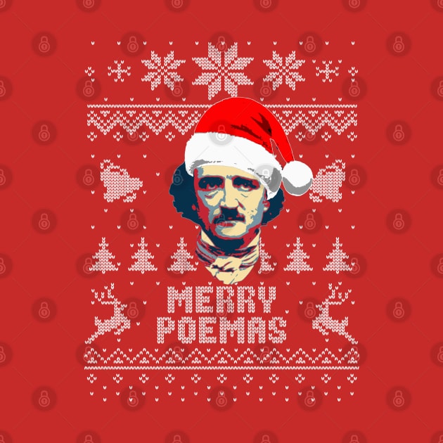 Edgar Allan Poe Merry Poemas by Nerd_art