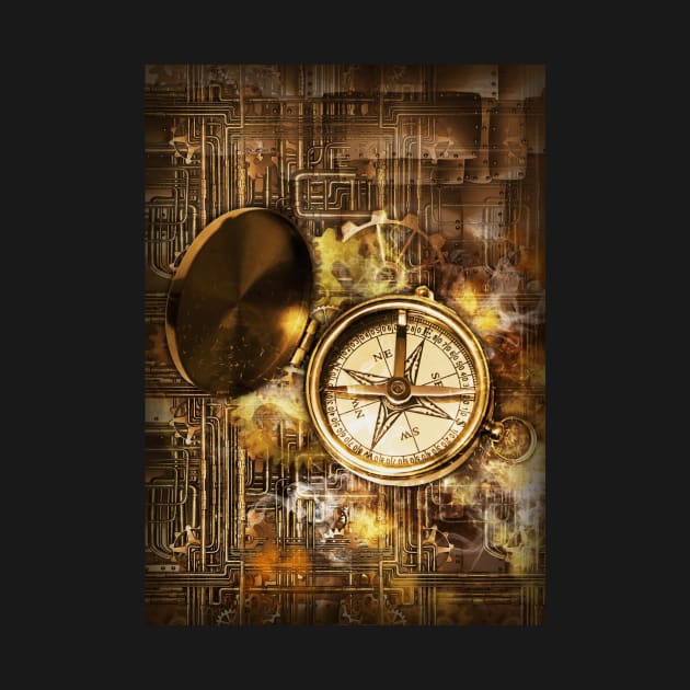 Compass steampunk by Durro