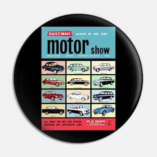 1960 MOTOR SHOW - magazine cover Pin