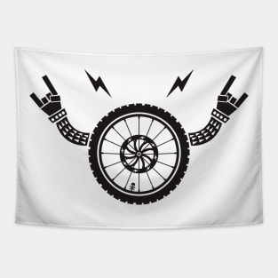 Ride hard or ride home Tapestry