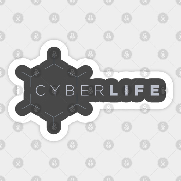 Cyberlife Logo No Background Cyberlife Sticker Teepublic