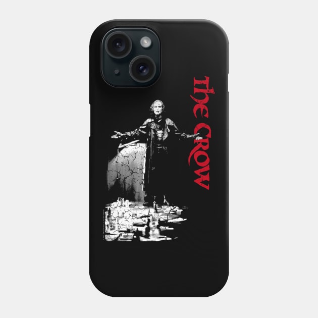 Horror The Crow Phone Case by Horrorrye