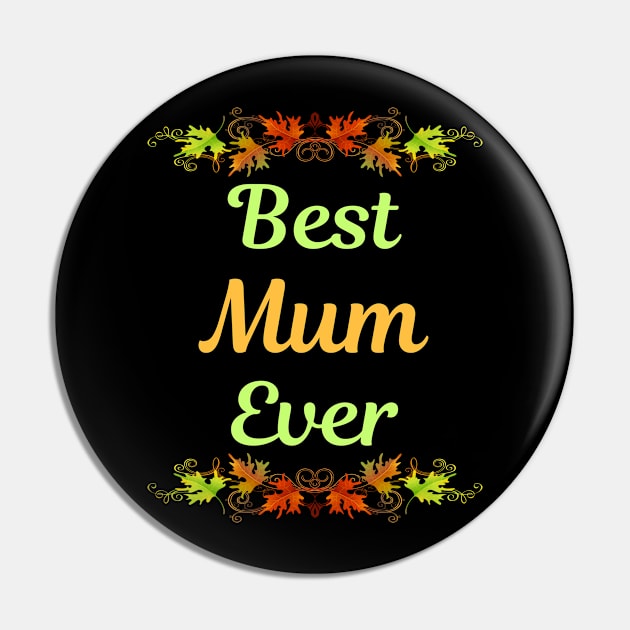 Family Leaf 2 Mum Pin by blakelan128