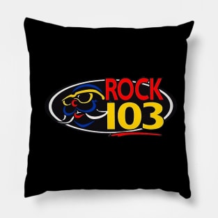 WEGR Rock 103 Retro Walrus Newer Pillow