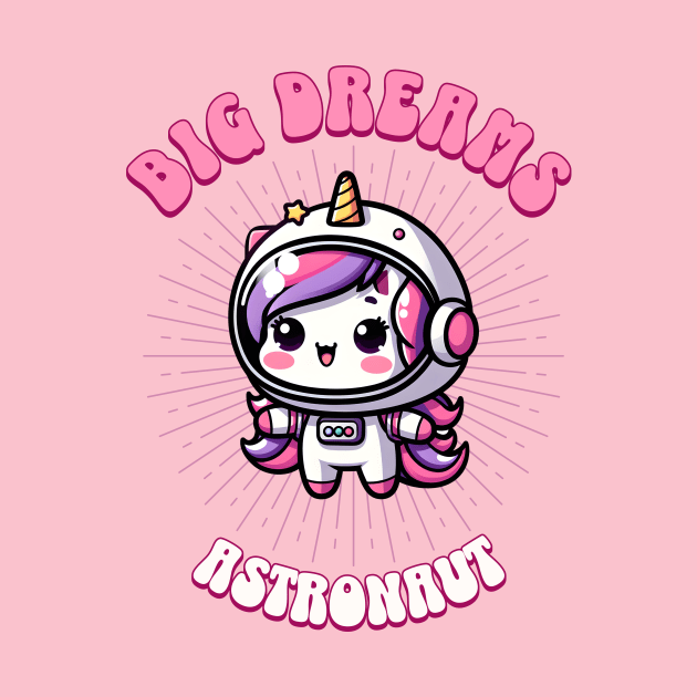 Big Dreams Astronaut Unicorn | Dream Big! by Pink & Pretty