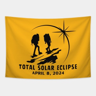 Total Solar Eclipse Hiking Tapestry