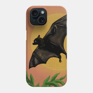 Sunset and Pteropus Phone Case