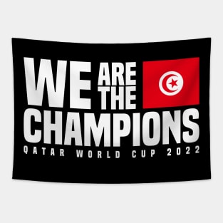 Qatar World Cup Champions 2022 - Tunisia Tapestry