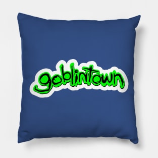 Only Up Goblintown Pillow