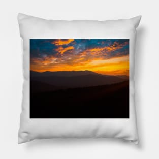 Black Ridge Sunset 2023 Pillow