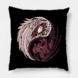 Yin Yang V2 Pillow