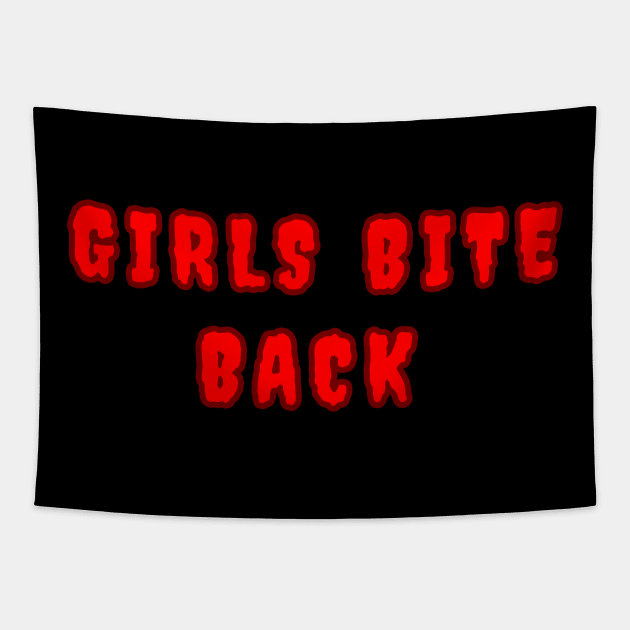 Girls Bite Back Tapestry by MigiDesu