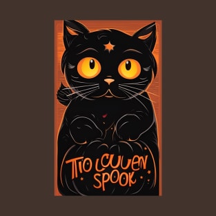 Halloween Cat 4 T-Shirt