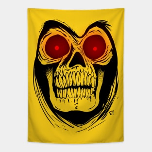 Myah! Skull Face Tapestry