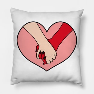 Friends with the devil Pillow