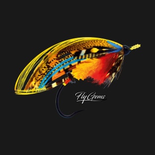 Flies for salmon fishing, true works of artFlies for salmon fishing, true works of art T-Shirt