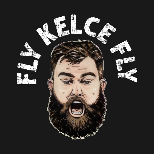 Fly Kelce Fly by lockard dots