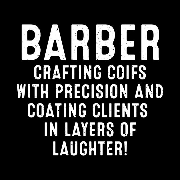 Barber Crafting Coifs with Precision by trendynoize