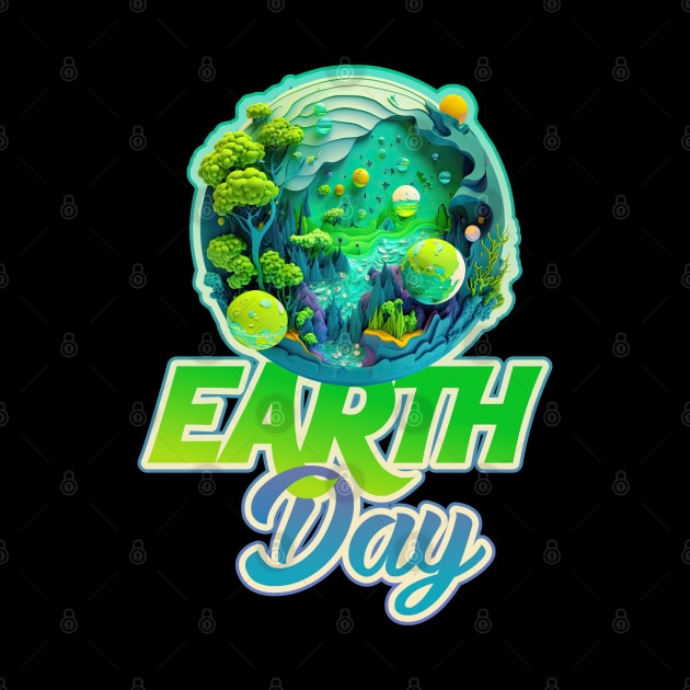 Earth Day Marble 2023 by DanielLiamGill