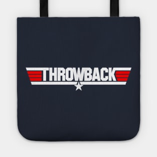 Throwback Thursday (Navy Pilot Movie - Blue) Tote