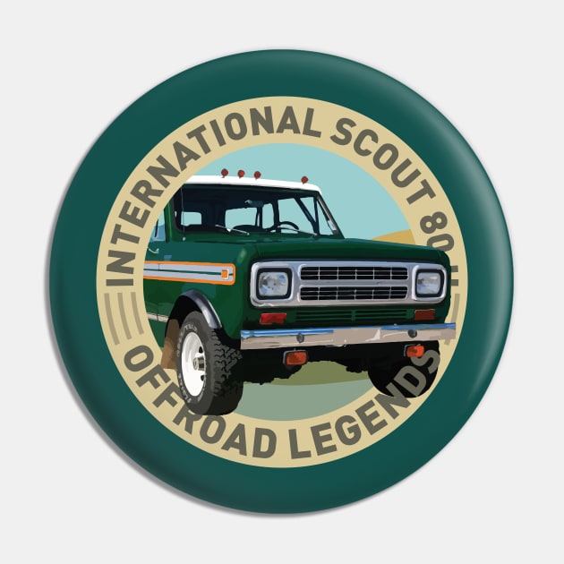 4x4 Offroad Legends: International Harvester Scout 80 II (green) Pin by OFFROAD-DESIGNS