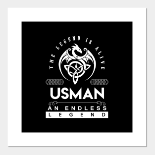 Usman Posters And Art Prints Teepublic