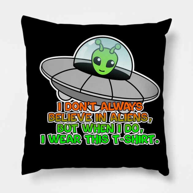 UFO Pillow by MBK