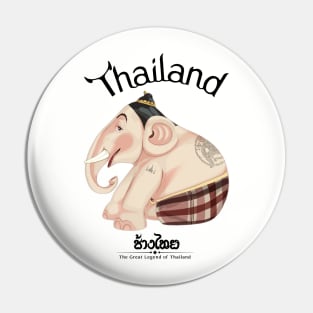 Thai Elephant The Great Legend of Thailand Pin